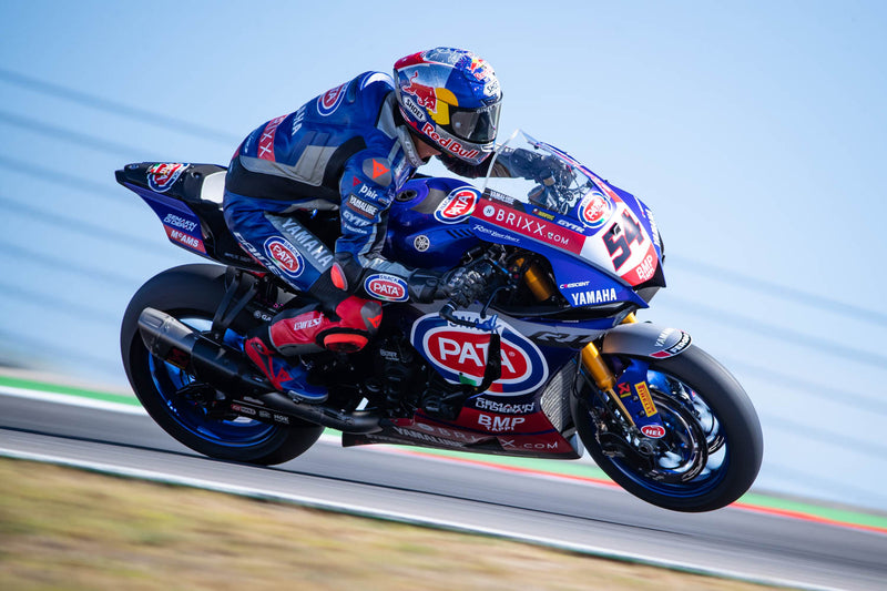Pata Yamaha with Brixx WorldSBK Ride the Portimão Rollercoaster in Friday Free Practice