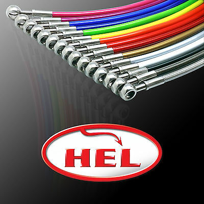 HEL Performance Braided Brake Line Set - ABS - R7 2022-2023